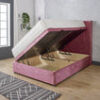 Rome Vertical Line Ottoman Divan Bed