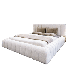 Cloud of Boucle Cream Bed Frame