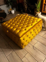 Chesterfield Pouffe Storage Box