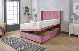 DivanOttomanLines Rome Vertical Line Ottoman Divan Bed