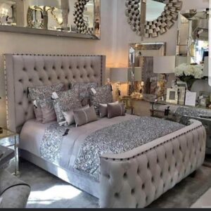 Liaba Wingback Bed