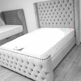 Liaba Wingback Bed