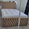 Kristy Luxury Mirror Divan Ottoman Bed