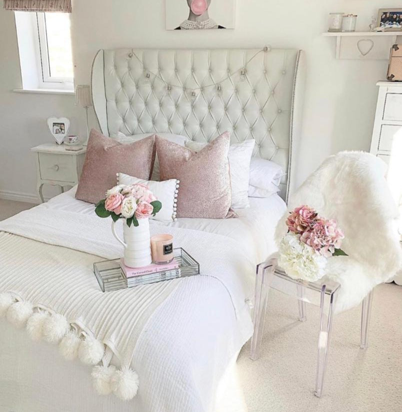 5 Riviera High Headboard Bed Frame