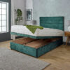 Bella Horizontal Line Ottoman Divan Bed