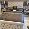 Princess Bumper Border Chesterfield Buttoned Bed Frame