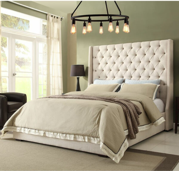 Zara Wingback Button Bed Frame