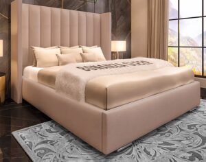 Empire Bed Frame with Optional Ottoman Storage