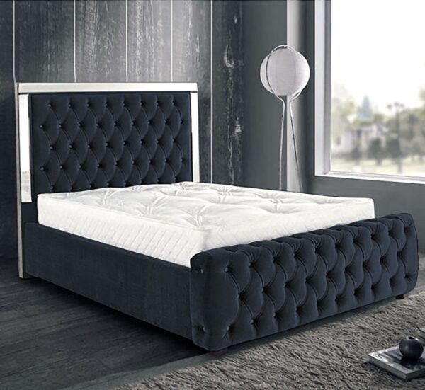 Chesterfield Mirror luxury Bed