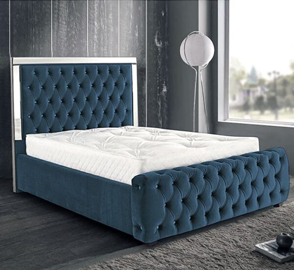 Chesterfield Mirror luxury Bed