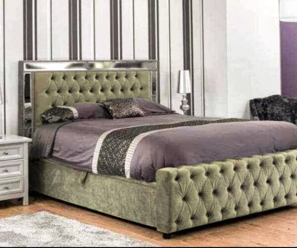 Chesterfield Mirror luxury Bed