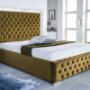 Kristy Luxury Mirror Divan Ottoman Bed