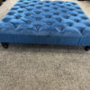 Chesterfield Square Design Footstool Coffee Table