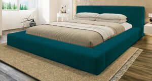 Zen Boucle Cream Bed frame 2025