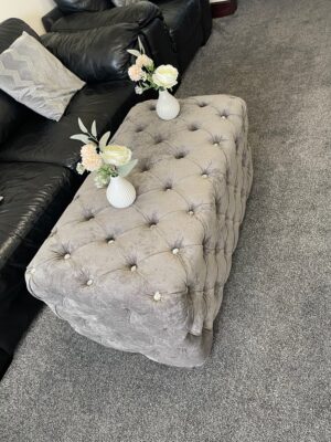 Chesterfield Footstool Coffee Table