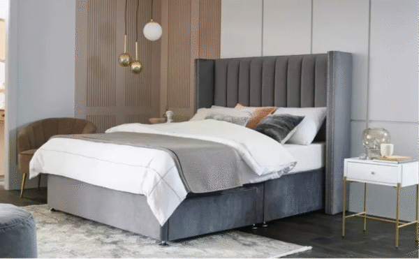 Byron Winged Panel Divan Bed