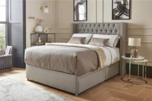 Kayden Winged Chesterfield Divan Bed