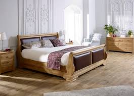 Wooden Sleigh Beds - Handmade in the UK
